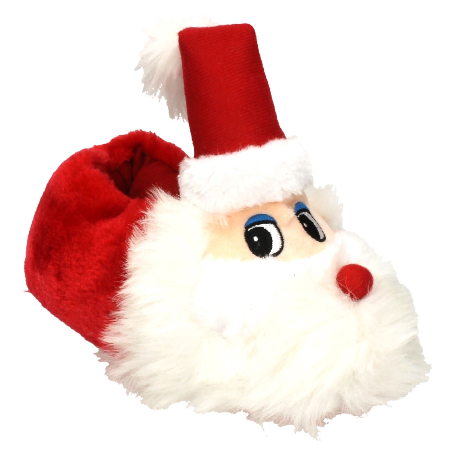 Ladies Spot On Flat Novelty Santa Slippers' Ladies Spot On Flat Novelty Santa Slippers'
