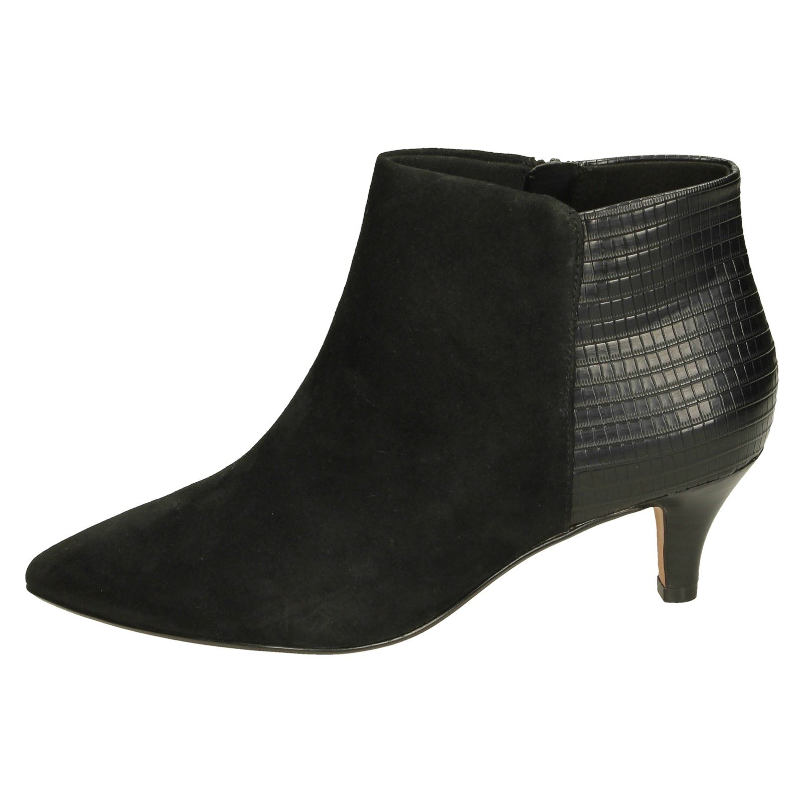 clarks kitten heel ankle boots