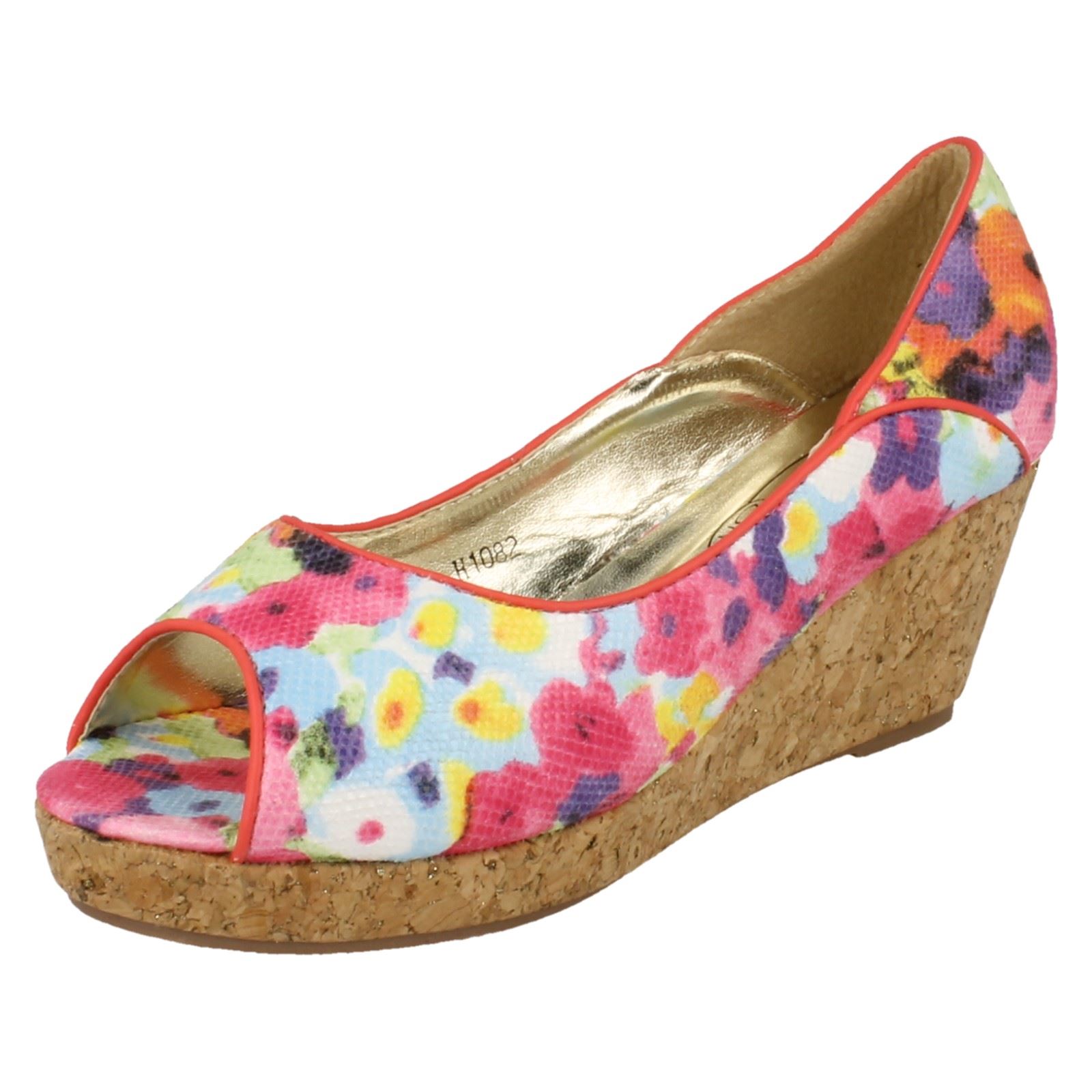 Ragazze Zeppa Bassa Sandali