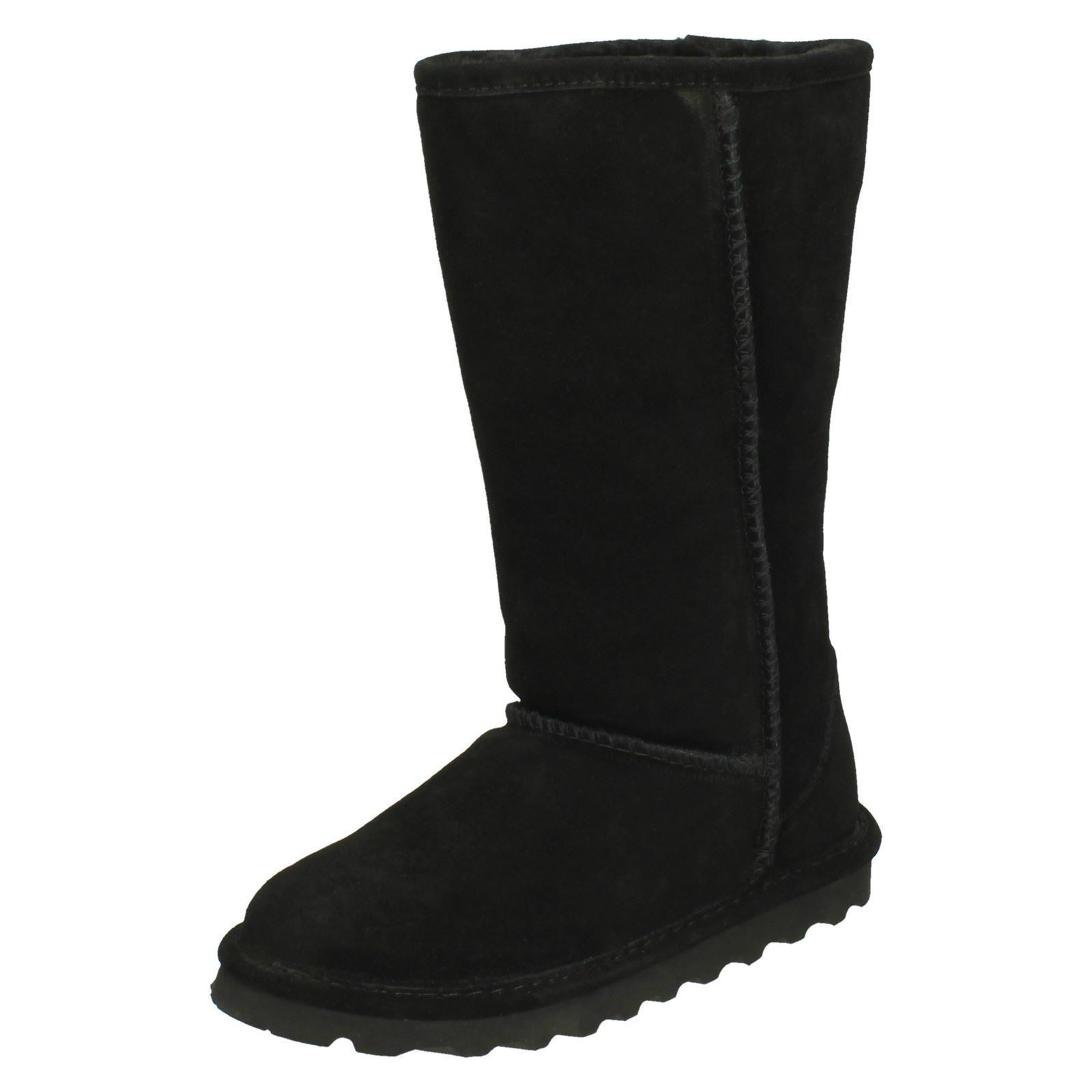 BEARPAW DAMEN BEARPAW ELLE HOCH ECHTES LAMMFELL GEFÜTTERT FREIZEITSCHUHE