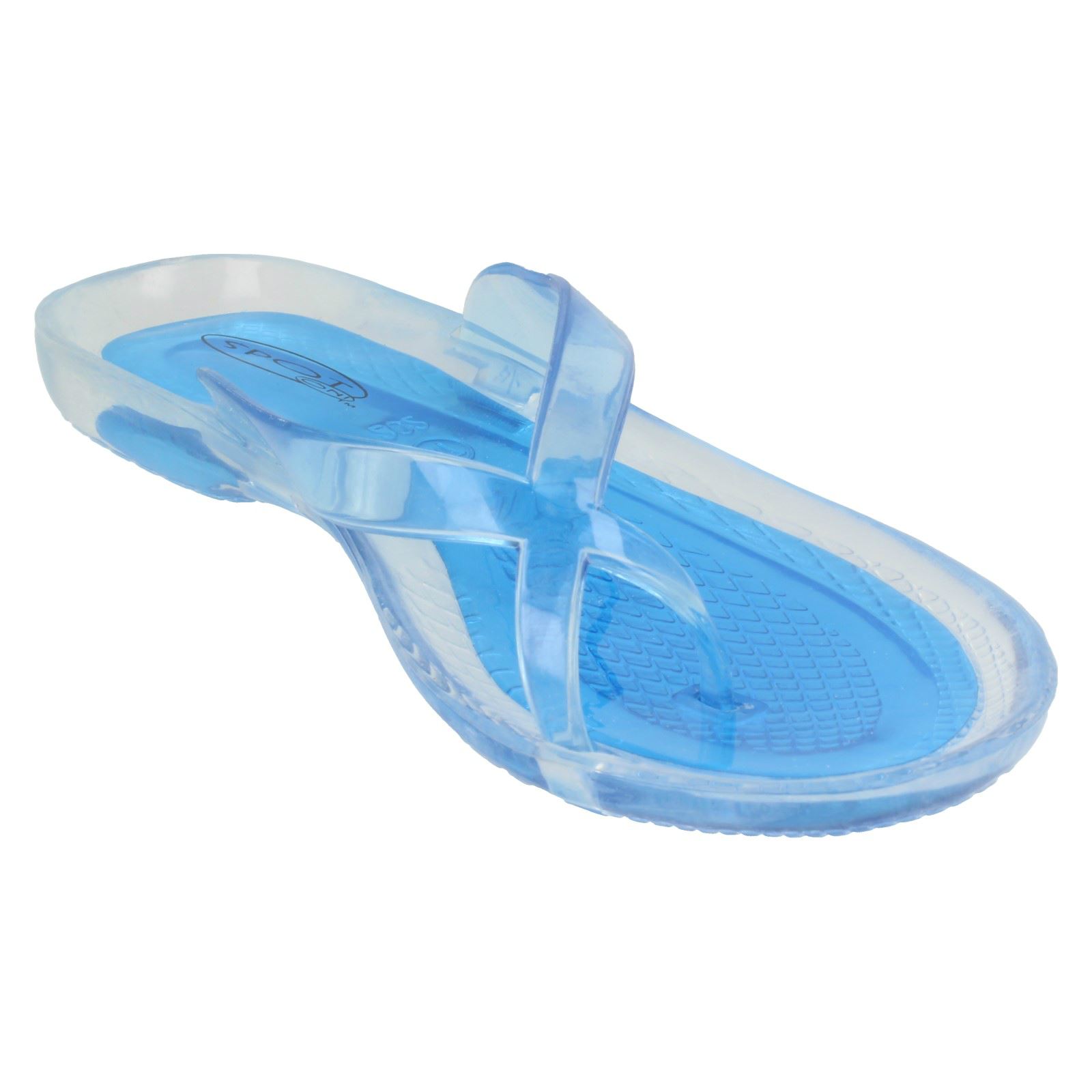 Ladies Spot On XToe Jelly Sandals eBay