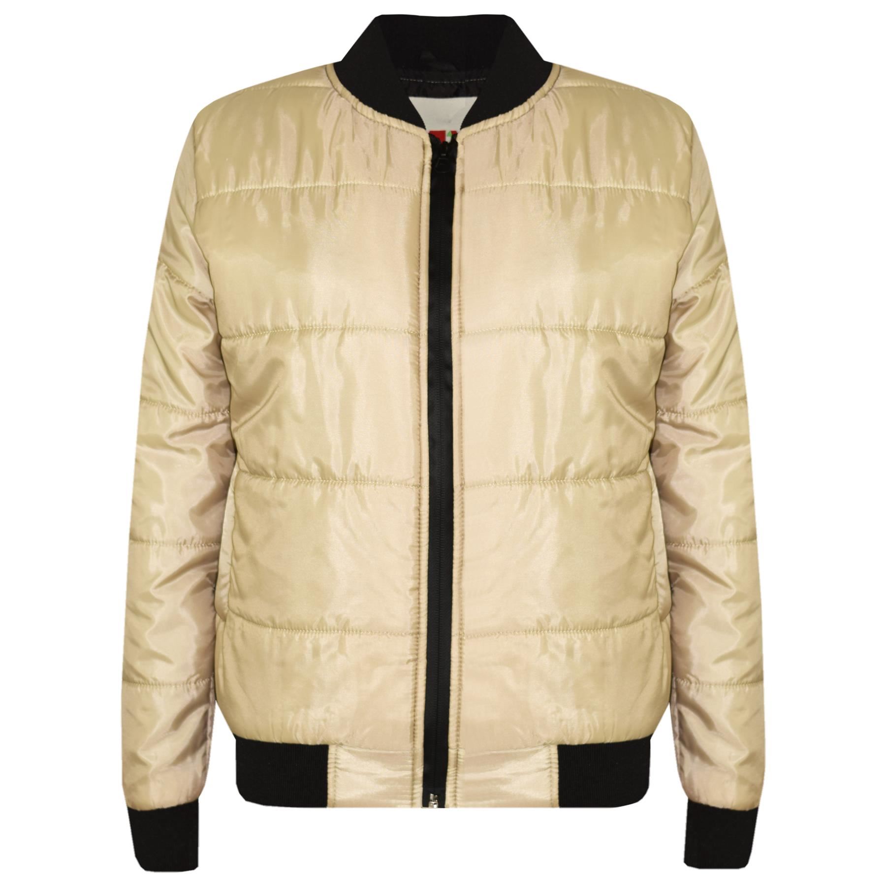 Bambini Bomber Giubbino Pietra Piumino Scuola Moda per Bambine Ragazzi leggero