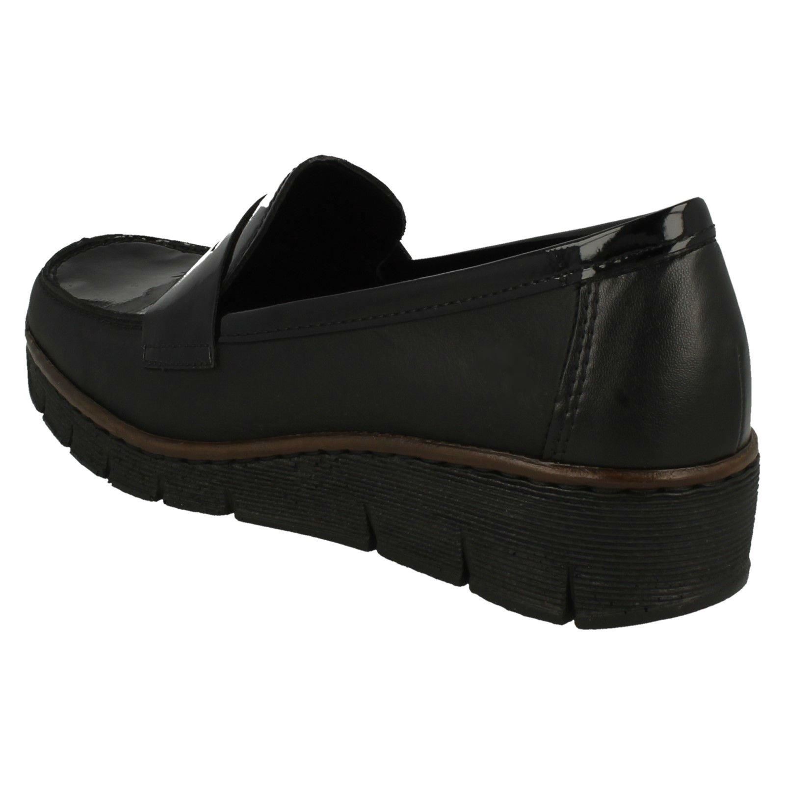 Womens Rieker Smart Loafer Style Shoes 53732 | eBay