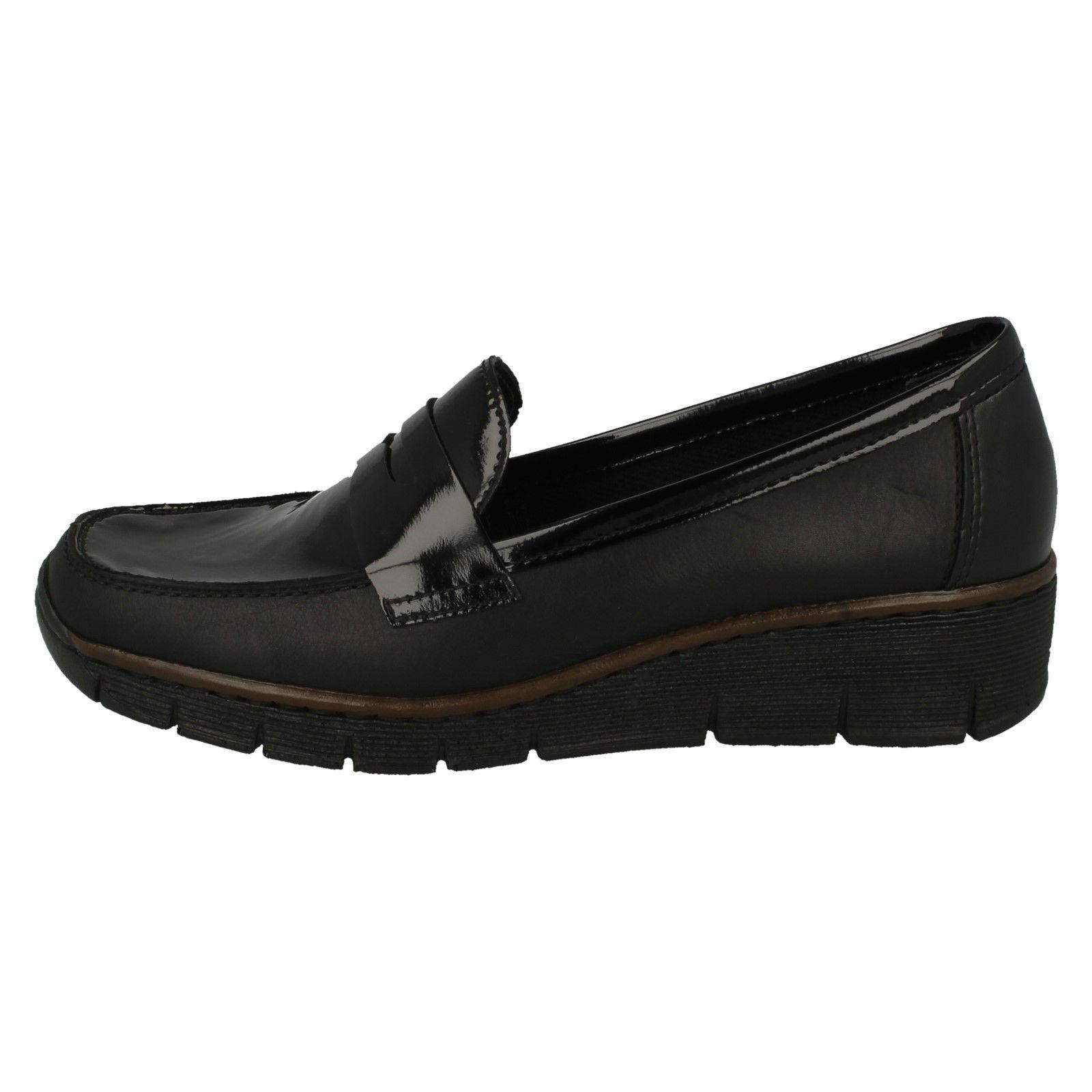 Womens Rieker Smart Loafer Style Shoes 53732 | eBay