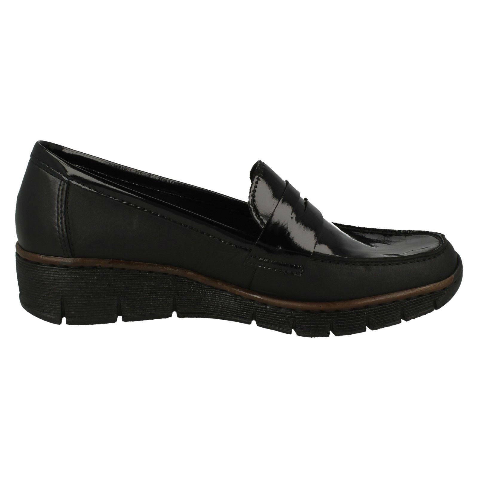 Womens Rieker Smart Loafer Style Shoes 53732 | eBay