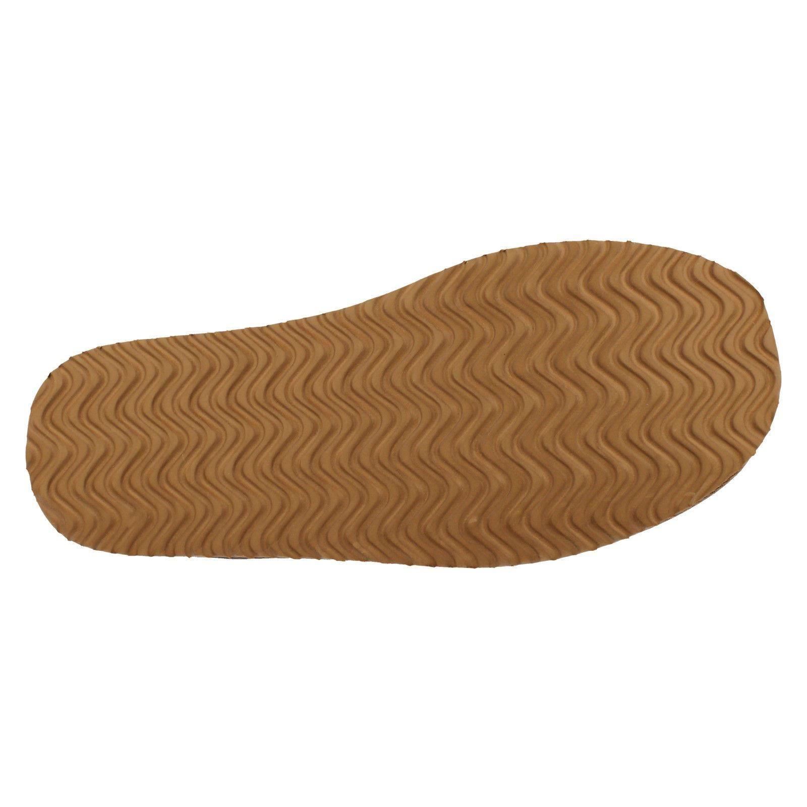 Uomo Padders Originale Foderato pelle di Pecora Ciabatte Nevis