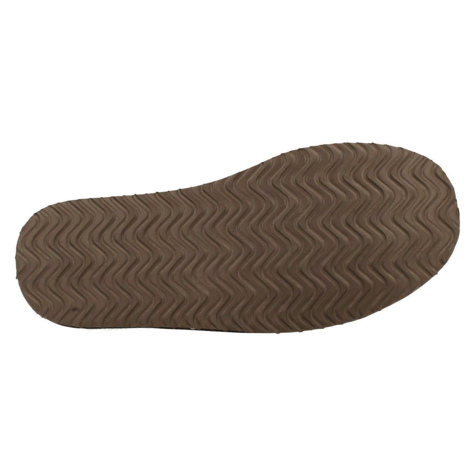 Uomo Padders Originale Foderato pelle di Pecora Ciabatte Nevis