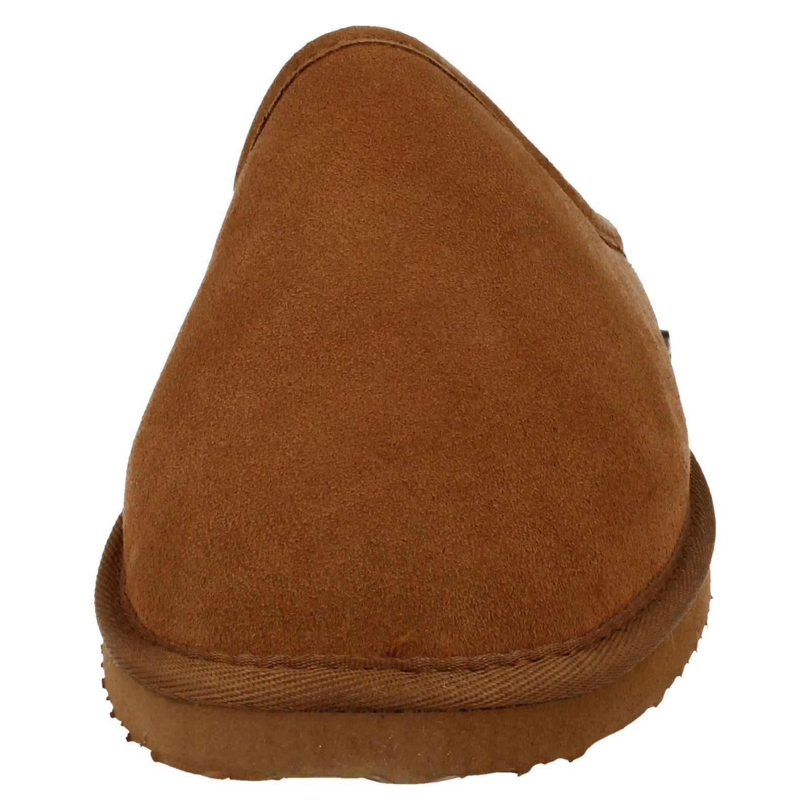 Uomo Padders Originale Foderato pelle di Pecora Ciabatte Nevis