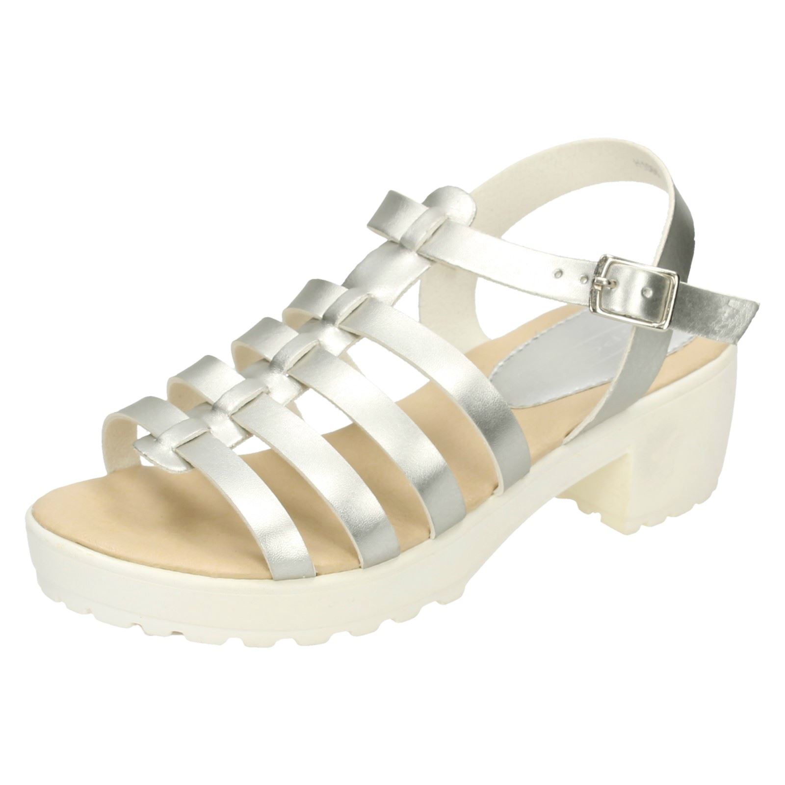 Ragazze Grosso Tacco Rétro Sandali