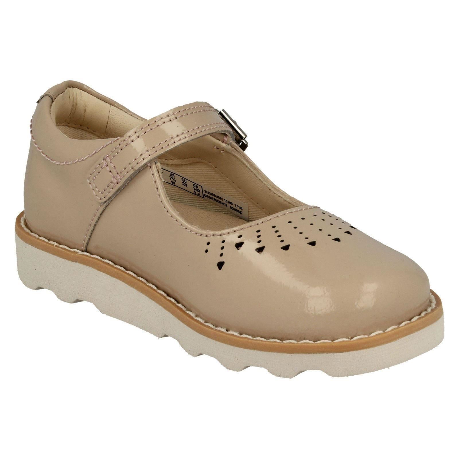 Niña Clarks Corona Salto Informal Zapatos eBay