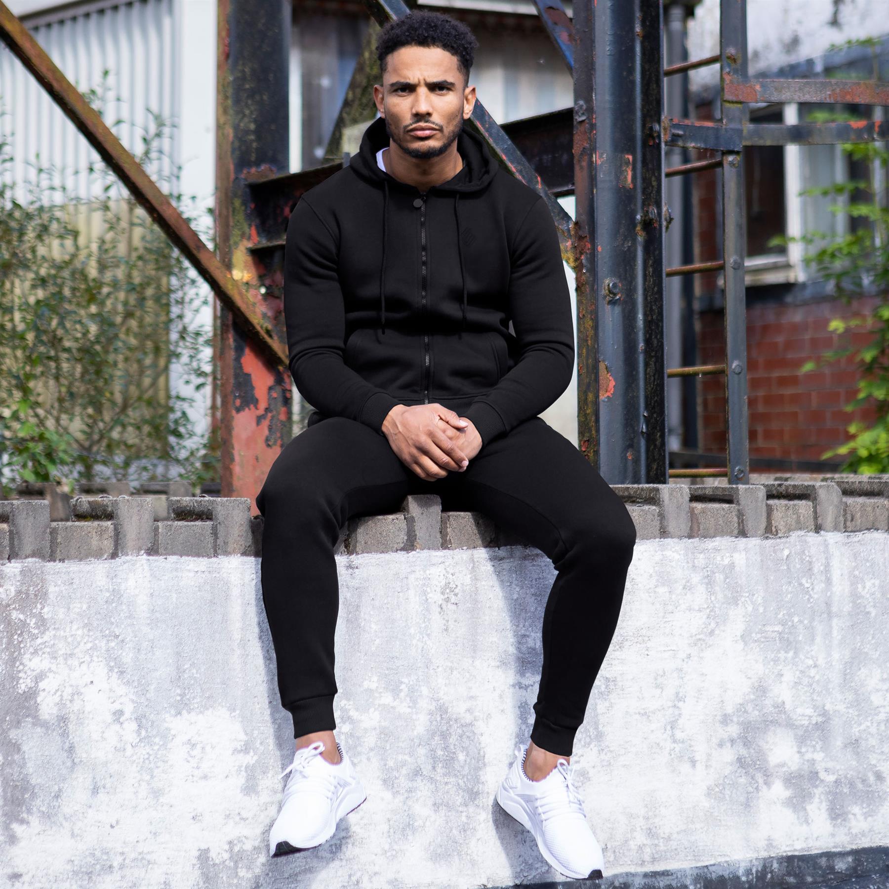 Hoodie Fleece Hooded Jacket Slim Fit 