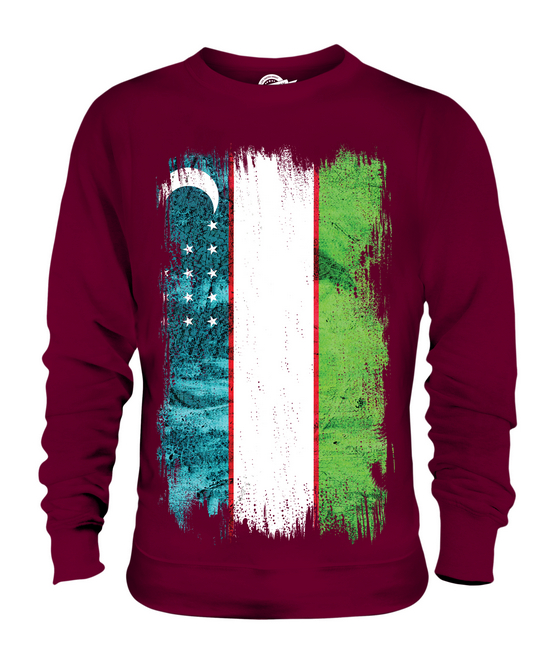 UZBEKISTAN GRUNGE FLAG UNISEX SWEATER SWEATER SWEATER TOP UZBEKISTANI UZBEK GIFT SHIRT 79dffd UZBEKISTAN GRUNGE FLAG UNISEX SWEATER SWEATER SWEATER TOP UZBEKISTANI UZBEK GIFT SHIRT 79dffd