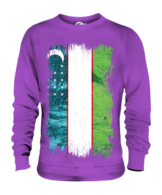UZBEKISTAN GRUNGE FLAG UNISEX SWEATER SWEATER SWEATER TOP UZBEKISTANI UZBEK GIFT SHIRT 79dffd UZBEKISTAN GRUNGE FLAG UNISEX SWEATER SWEATER SWEATER TOP UZBEKISTANI UZBEK GIFT SHIRT 79dffd