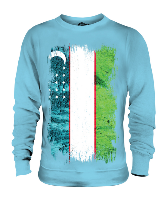UZBEKISTAN GRUNGE FLAG UNISEX SWEATER SWEATER SWEATER TOP UZBEKISTANI UZBEK GIFT SHIRT 79dffd UZBEKISTAN GRUNGE FLAG UNISEX SWEATER SWEATER SWEATER TOP UZBEKISTANI UZBEK GIFT SHIRT 79dffd