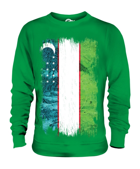 UZBEKISTAN GRUNGE FLAG UNISEX SWEATER SWEATER SWEATER TOP UZBEKISTANI UZBEK GIFT SHIRT 79dffd UZBEKISTAN GRUNGE FLAG UNISEX SWEATER SWEATER SWEATER TOP UZBEKISTANI UZBEK GIFT SHIRT 79dffd