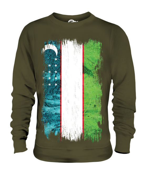 UZBEKISTAN GRUNGE FLAG UNISEX SWEATER SWEATER SWEATER TOP UZBEKISTANI UZBEK GIFT SHIRT 79dffd UZBEKISTAN GRUNGE FLAG UNISEX SWEATER SWEATER SWEATER TOP UZBEKISTANI UZBEK GIFT SHIRT 79dffd