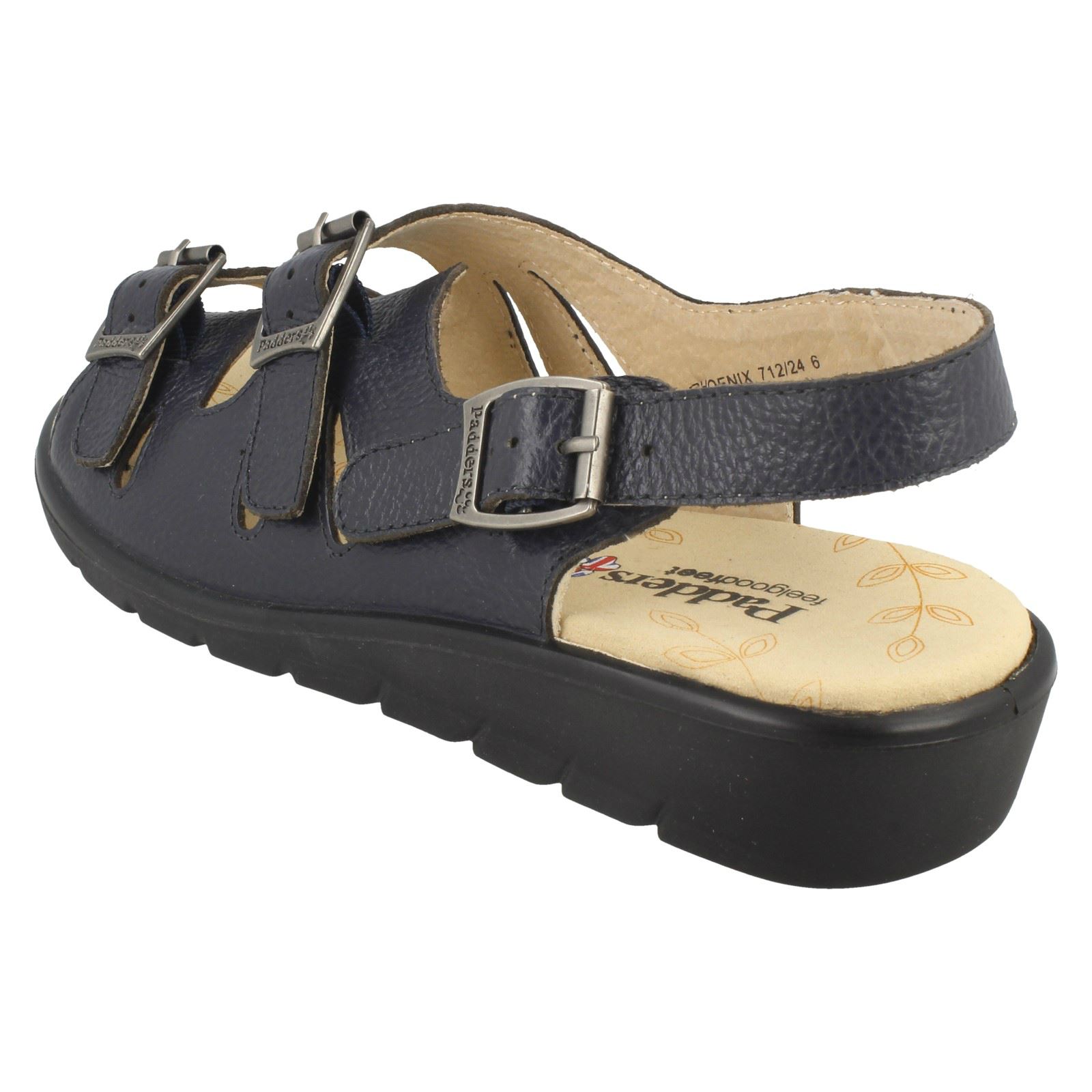 Mujer Padders Ancho Corte Ancho Padders Sandalias 'Phoenix' 800223 Mujer Padders Ancho Corte Ancho Padders Sandalias 'Phoenix' 800223