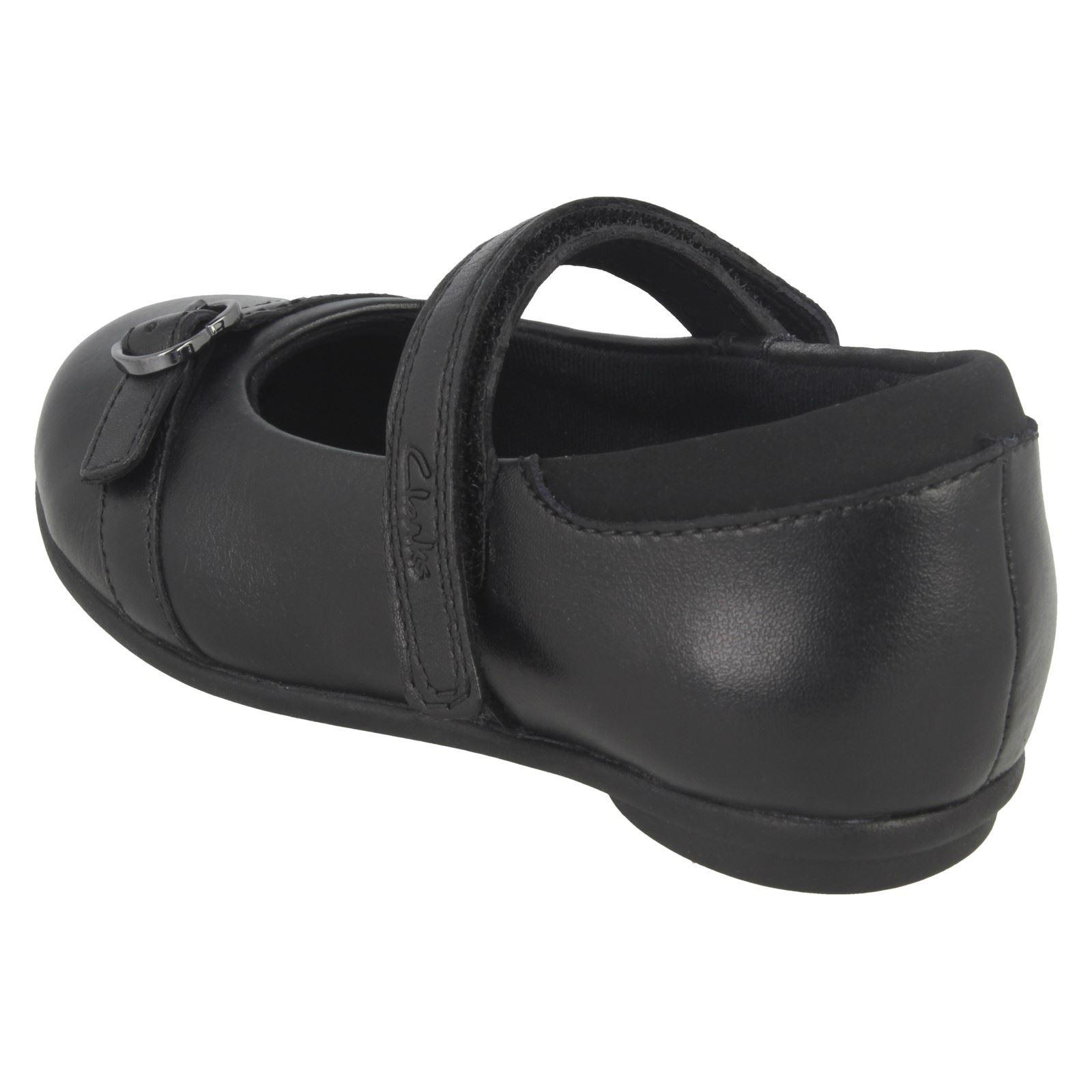 Girls Clarks Tasha Bay Mary Jane Style School Shoes eBay