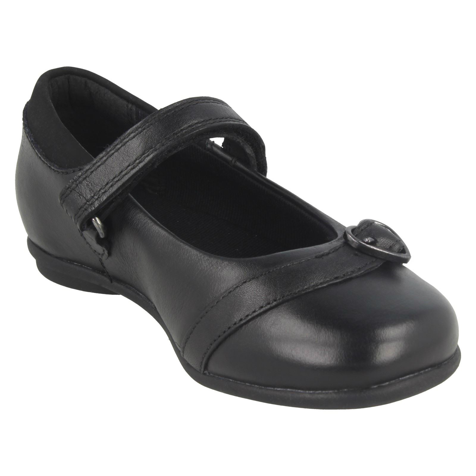 Girls Clarks Tasha Bay Mary Jane Style School Shoes | eBay