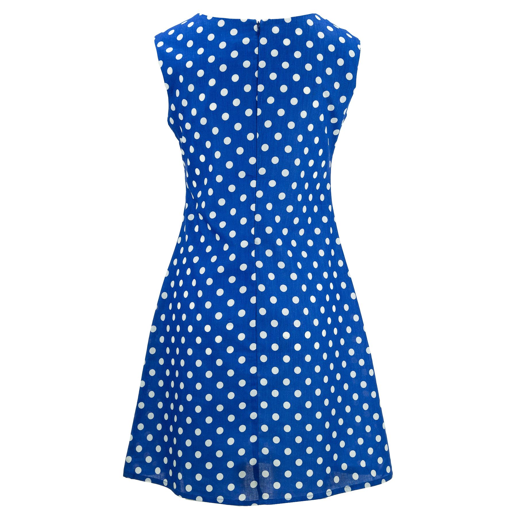 Nette Shifty Kleid Loud Originals Damen Ärmellos Sommer Freizeit Reißverschluss