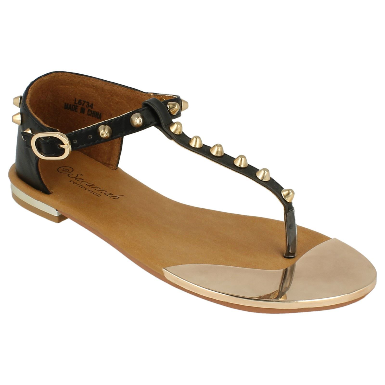 Savannah Ladies Ankle Strap Sandal L6R739 White Sizes UK 3 to 7 R2B Savannah Ladies Ankle Strap Sandal L6R739 White Sizes UK 3 to 7 R2B
