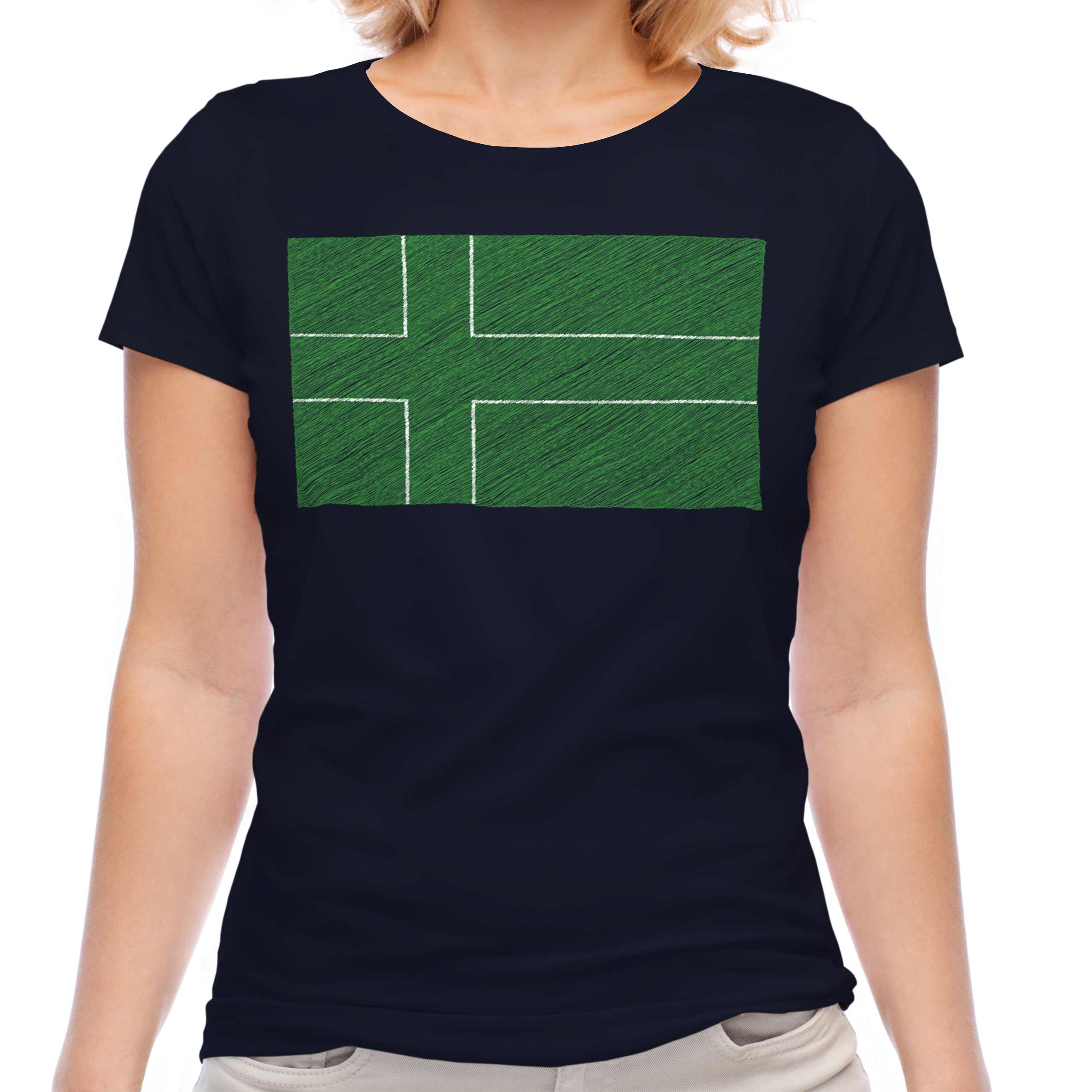 LADONIA SCRIBBLE FLAG LADIES TSHIRT TEE TOP GIFT FOOTBALL SHIRT eBay