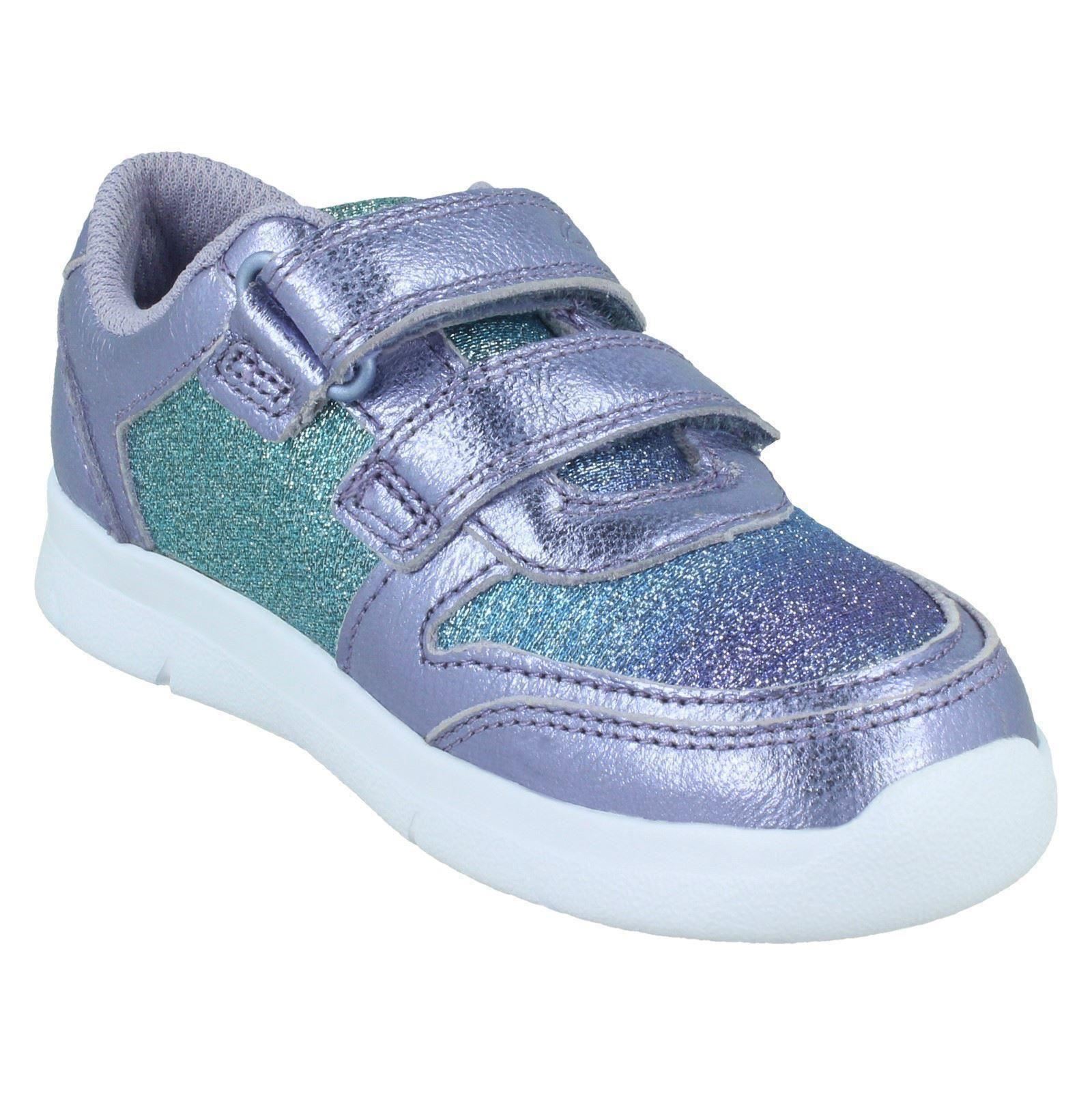 Girls Clarks Casual Lightweight Trainers ATH Sonar Girls Clarks Casual Lightweight Trainers ATH Sonar
