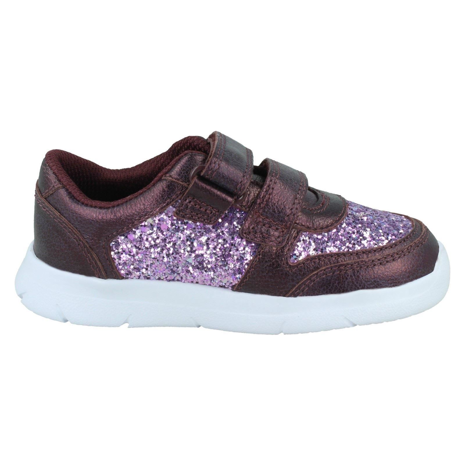 Girls Clarks Casual Lightweight Trainers ATH Sonar Girls Clarks Casual Lightweight Trainers ATH Sonar