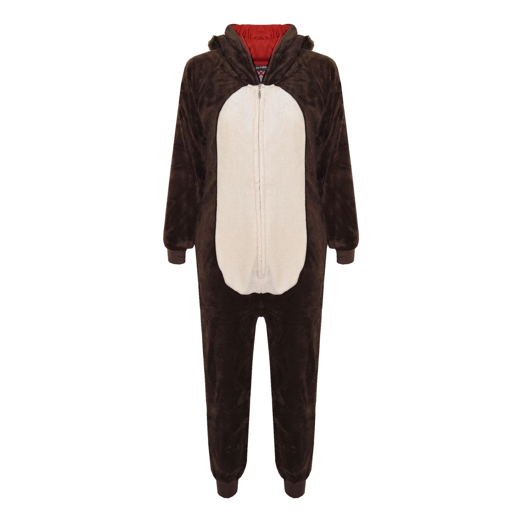 Kids Animal A2Z Onesie One Piece Pyjamas Sleepsuit Costume Gifts for Girls Boys - Picture 225 of 240