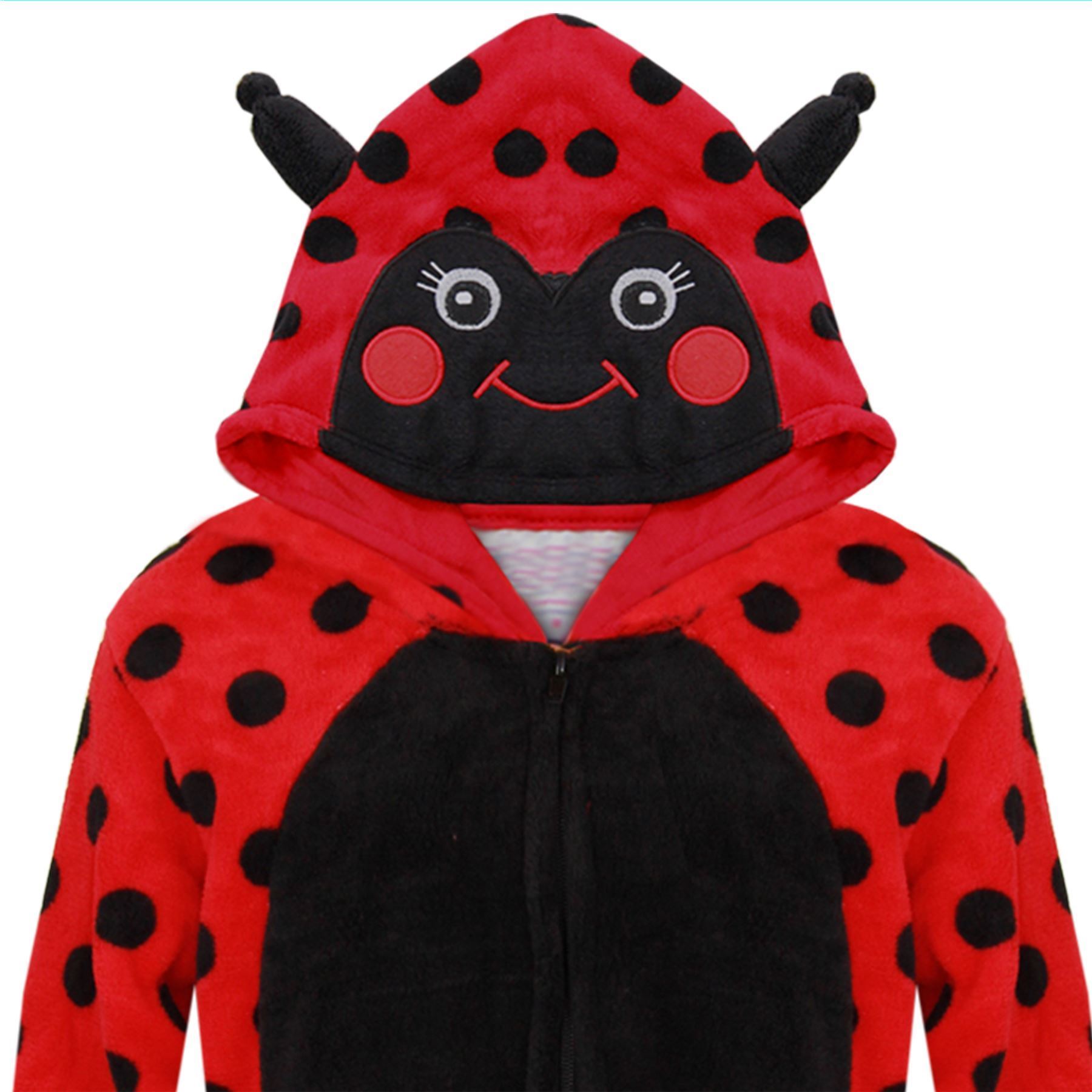 Kids Animal A2Z Onesie One Piece Pyjamas Sleepsuit Costume Gifts for Girls Boys - Picture 88 of 240