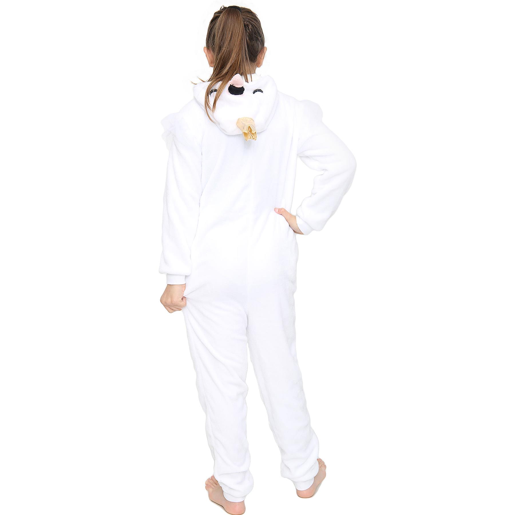 Kids Animal A2Z Onesie One Piece Pyjamas Sleepsuit Costume Gifts for Girls Boys - Picture 149 of 240