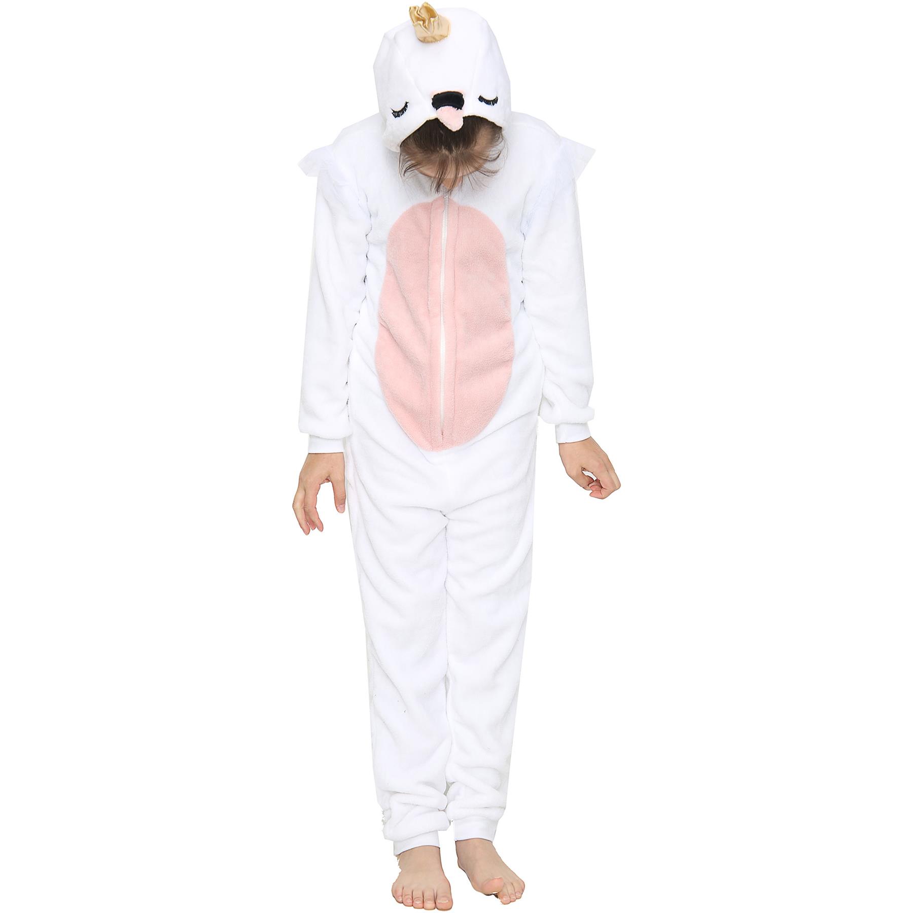 Kids Animal A2Z Onesie One Piece Pyjamas Sleepsuit Costume Gifts for Girls Boys - Picture 148 of 240