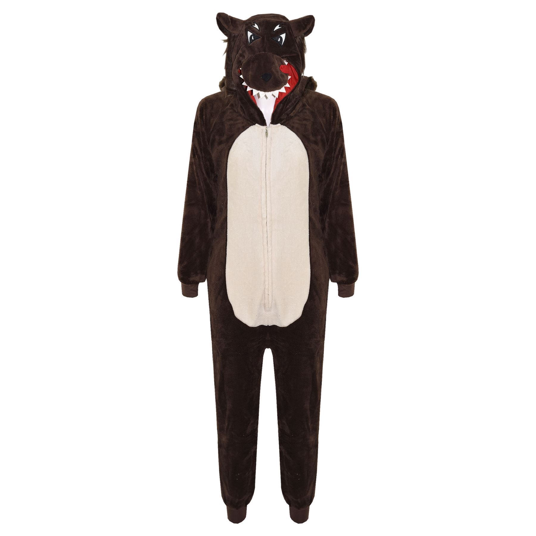 Kids Animal A2Z Onesie One Piece Pyjamas Sleepsuit Costume Gifts for Girls Boys - Picture 223 of 240