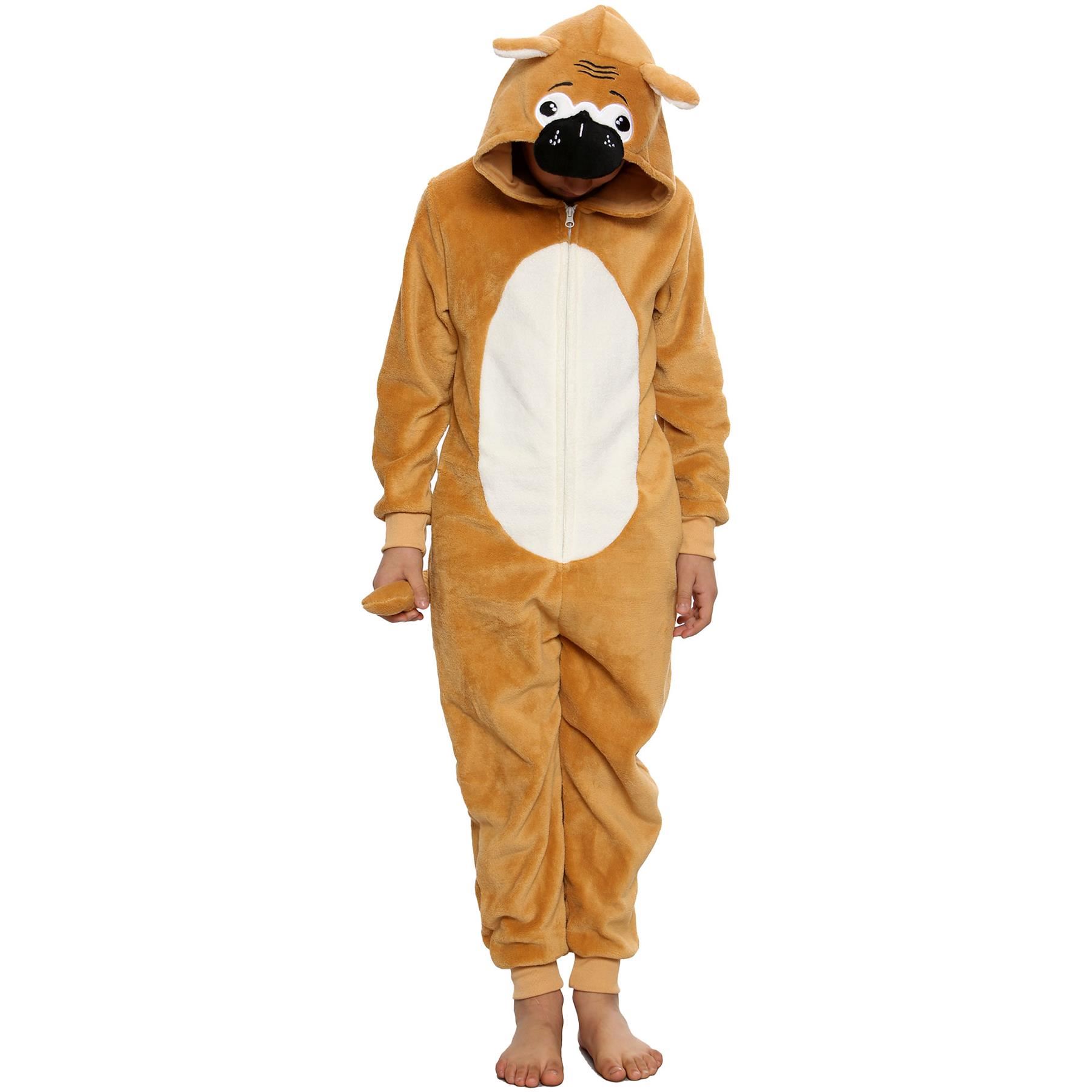 Kids Animal A2Z Onesie One Piece Pyjamas Sleepsuit Costume Gifts for Girls Boys - Picture 162 of 240