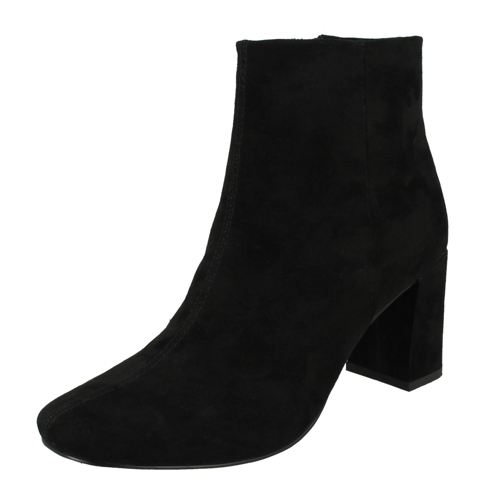 Donna Blocchi di Colore Stivaletti Tacco Alto