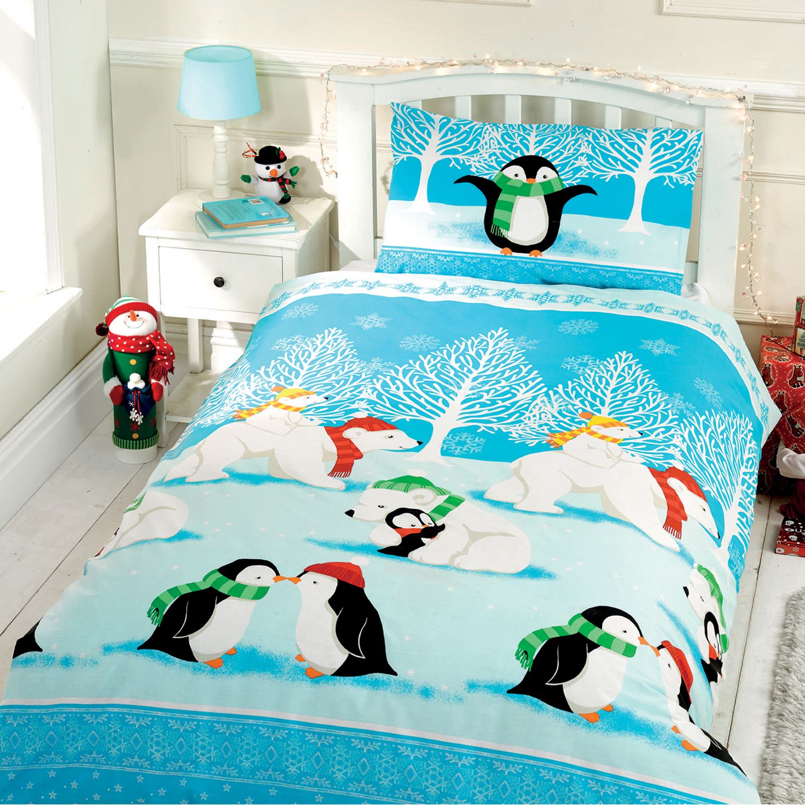 Christmas Duvet Cover Sets Bedding Kids Santa Reindeer Christmas Duvet Cover Sets Bedding Kids Santa Reindeer