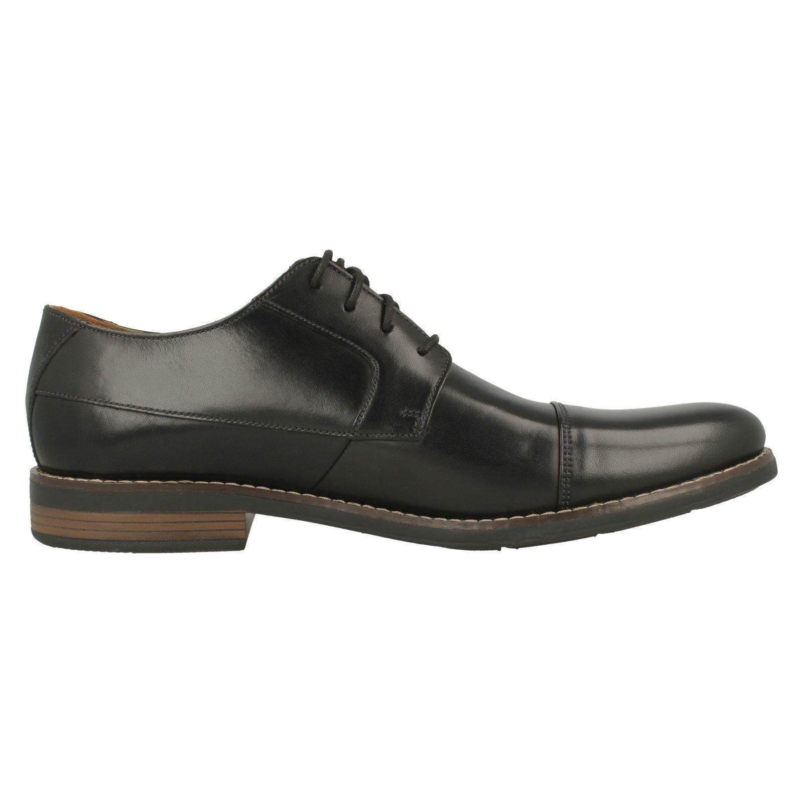 Uomo Clarks Lacci Scarpe Formale Becken Cappello