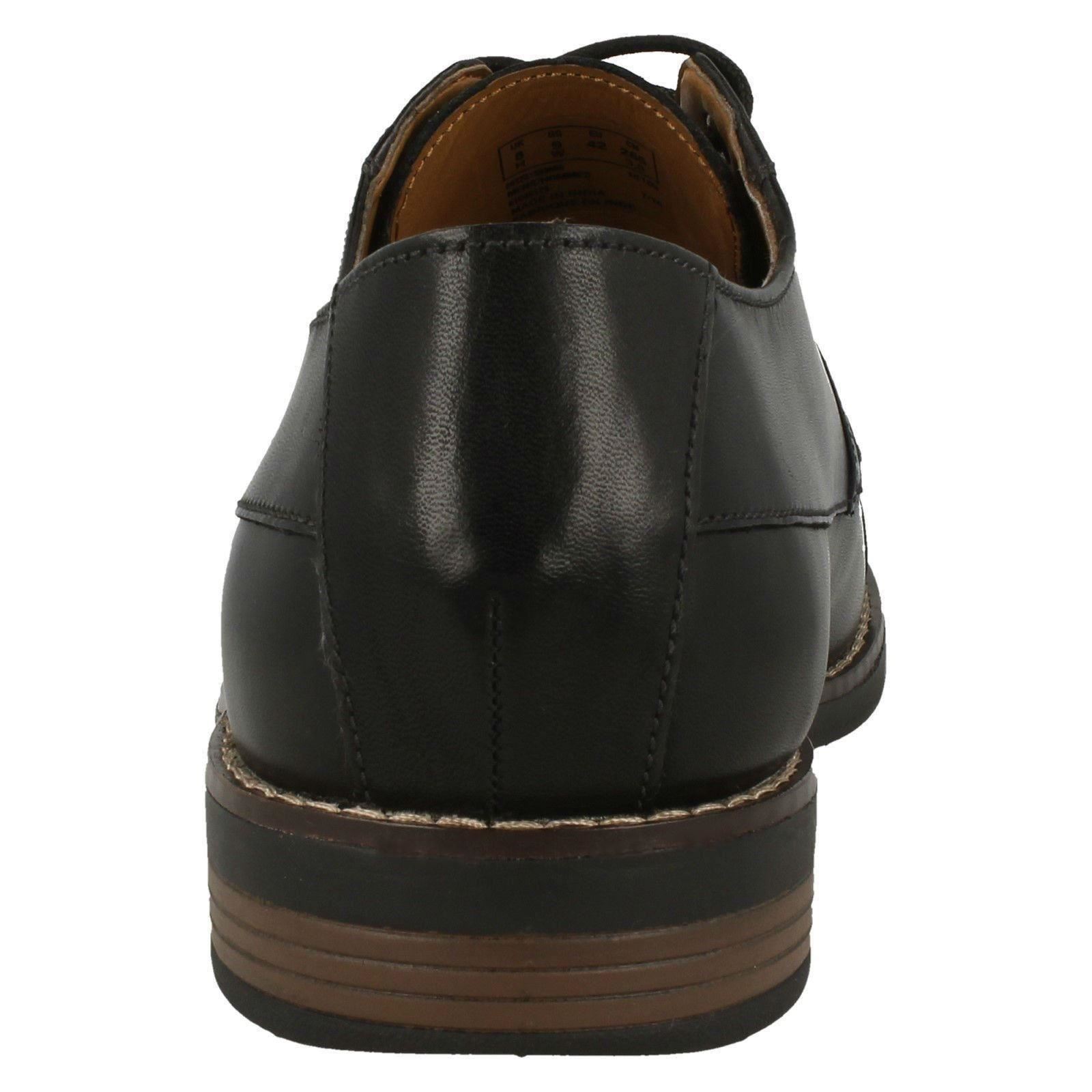 Uomo Clarks Lacci Scarpe Formale Becken Cappello