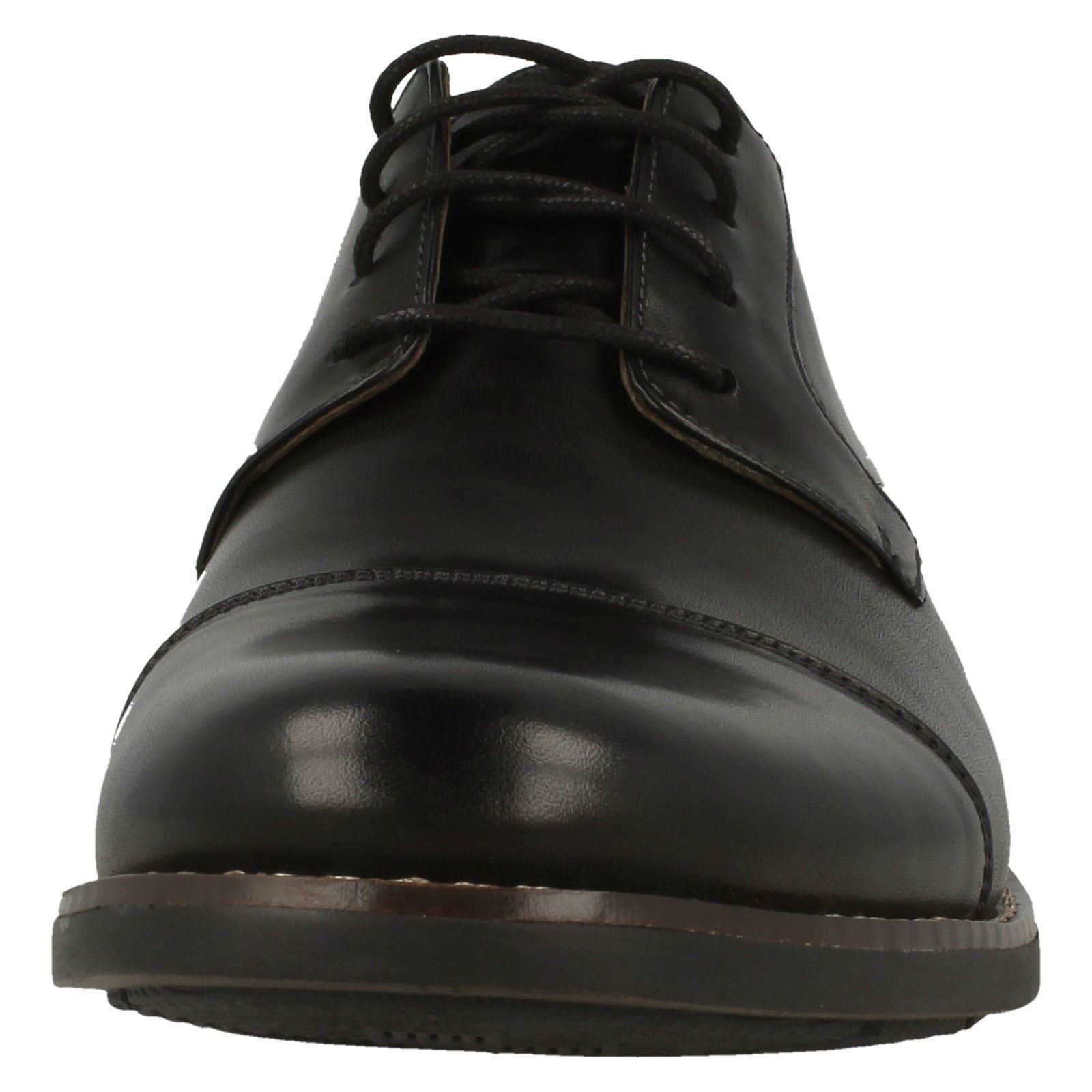 Uomo Clarks Lacci Scarpe Formale Becken Cappello