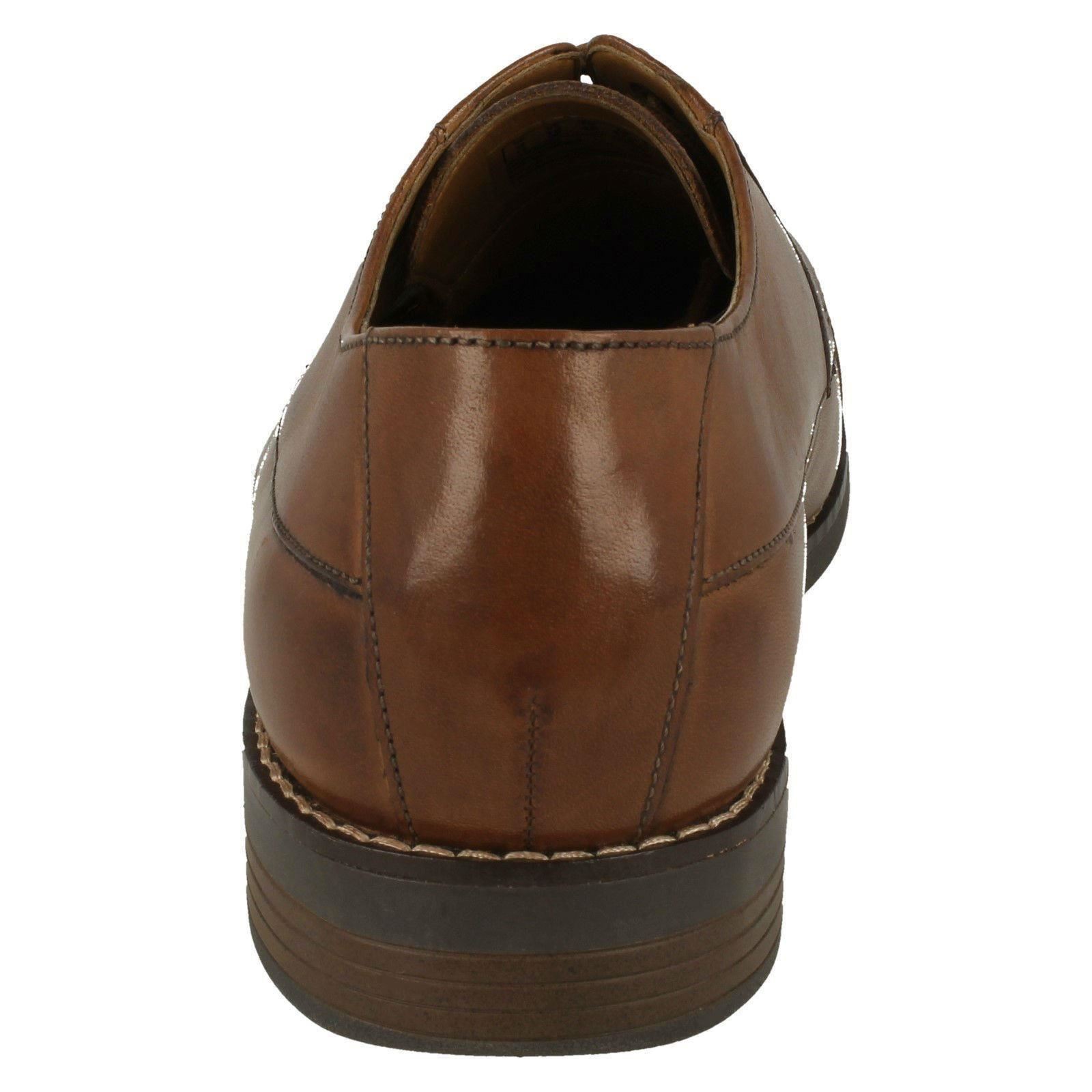 Uomo Clarks Lacci Scarpe Formale Becken Cappello