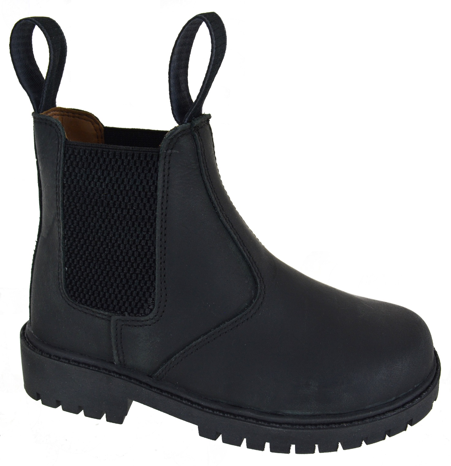 boys leather work boots