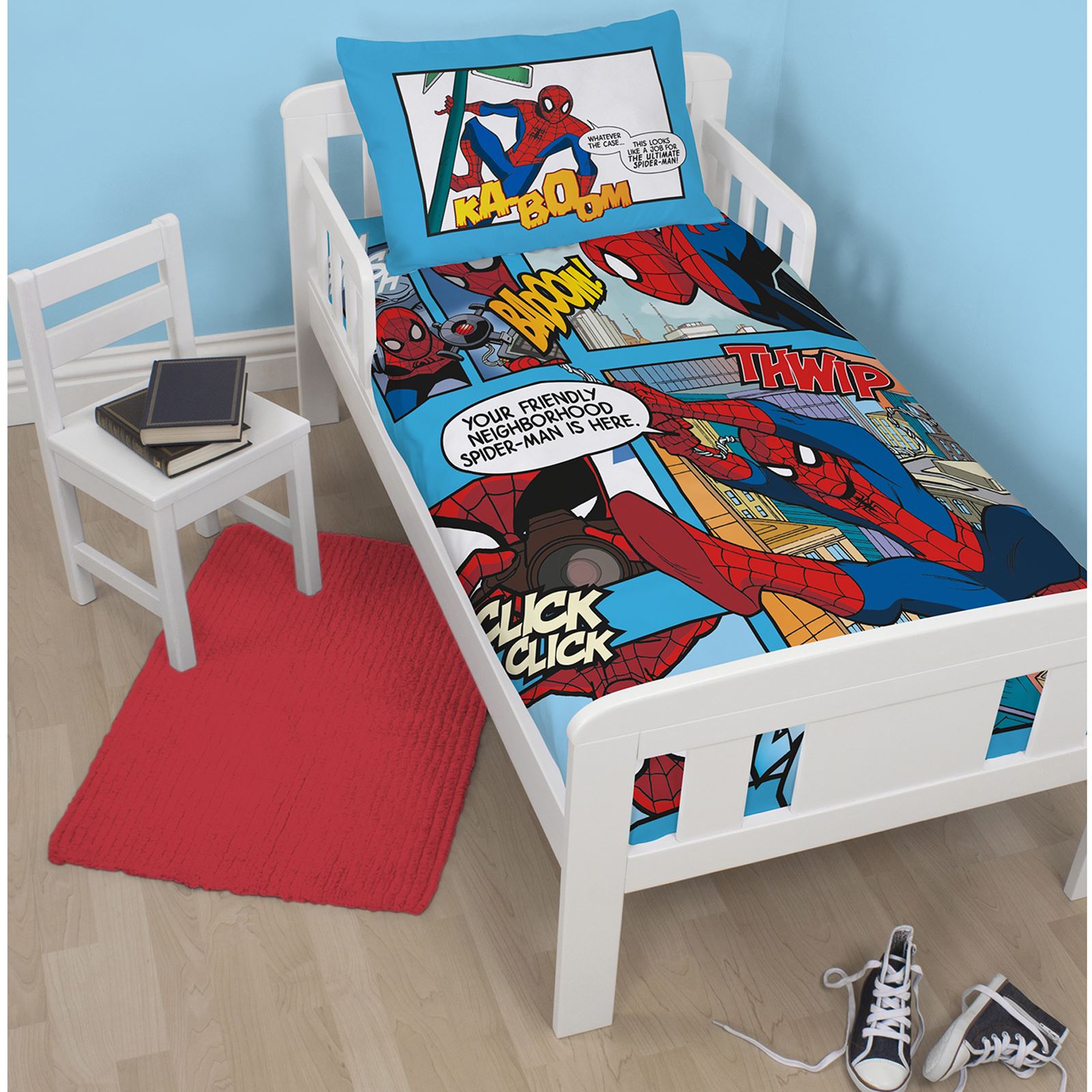 marvel spiderman duvet cover sets kids boys bedding junior single spiderman toddler sheet set