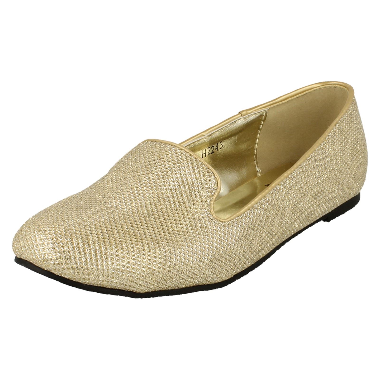 Ragazze Piatto Slip On Ballerine