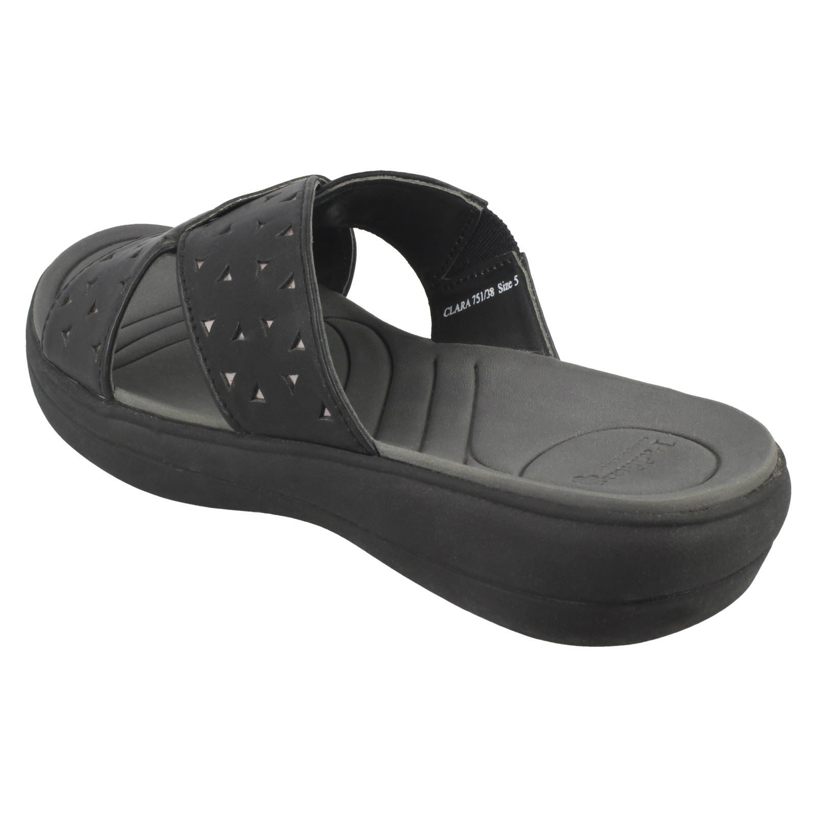 Femmes Padders D Clara Large Pied Sandales q6dr7q4AO