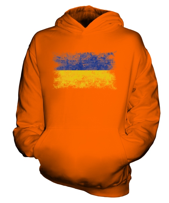Ucrania Bandera Apenada Infantil Top con Capucha Ukraina Fútbol Camisa Regalo - Imagen 8 de 14
