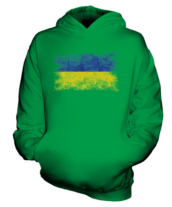 Ucrania Bandera Apenada Infantil Top con Capucha Ukraina Fútbol Camisa Regalo - Imagen 9 de 14
