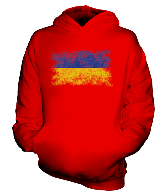 Ucrania Bandera Apenada Infantil Top con Capucha Ukraina Fútbol Camisa Regalo - Imagen 7 de 14