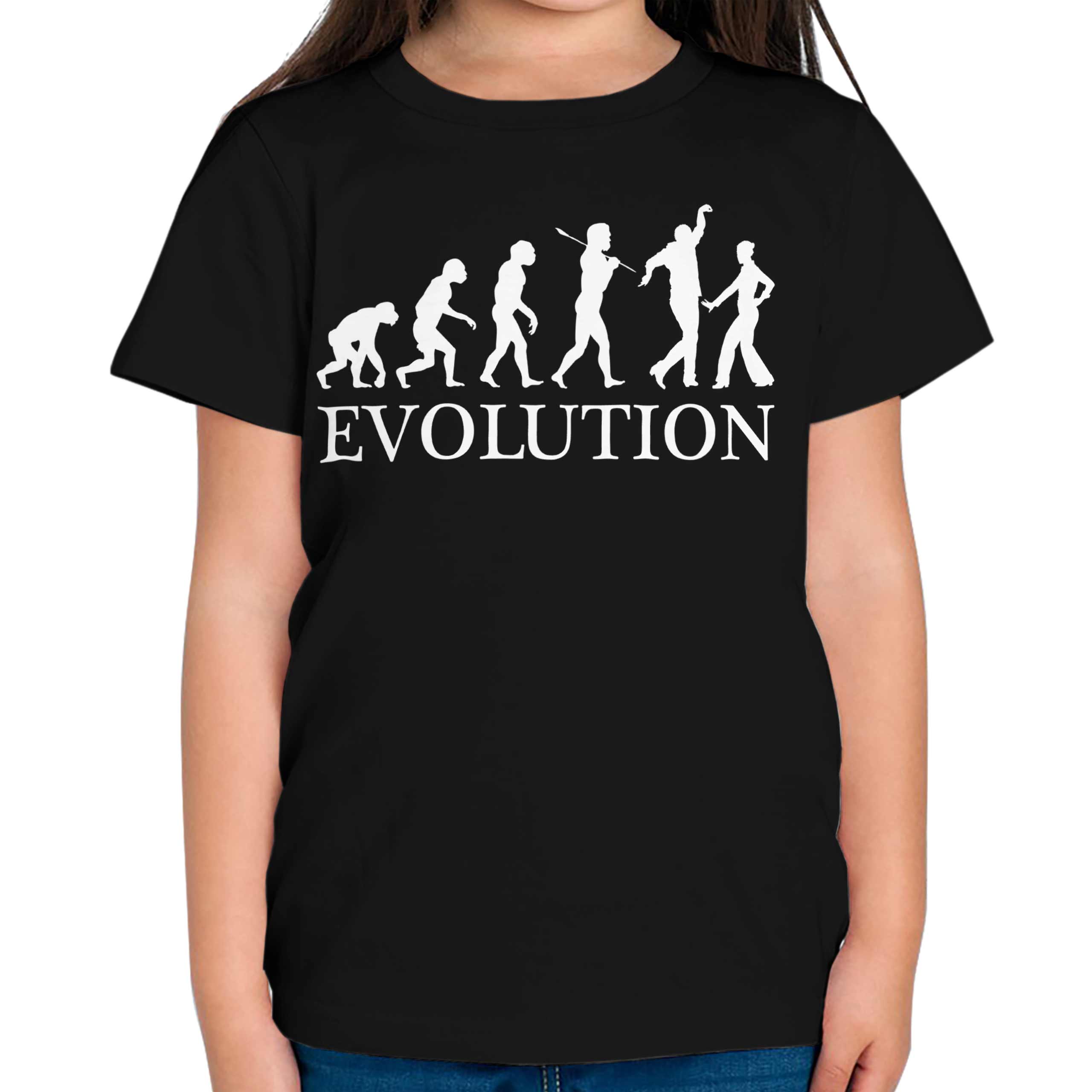 Flamenco Baile Evolution Of Man Niños Camiseta Regalo Top Ropa