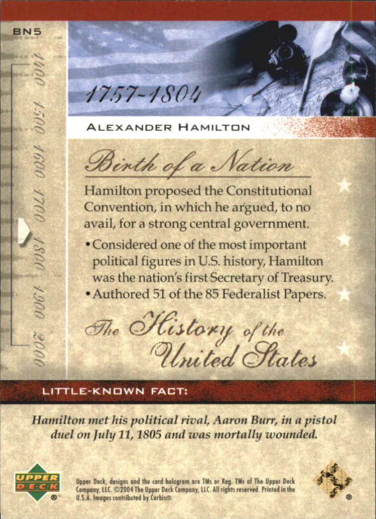 B0769- 2004 History of the United States Cards G1 -You Pick- 10+ FREE US SHIP - Picture 9 of 295