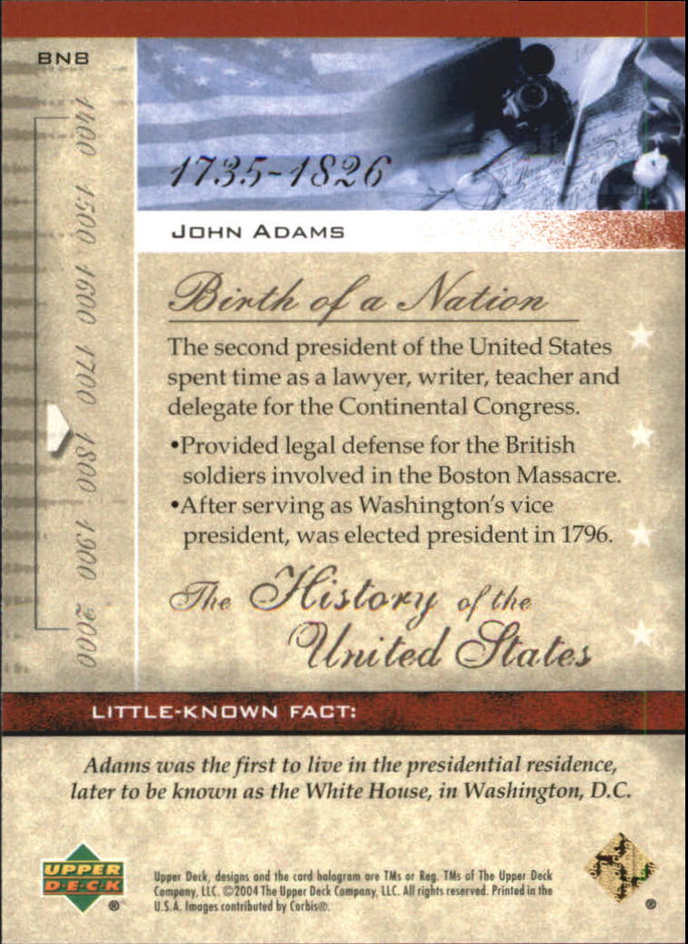 B0769- 2004 History of the United States Cards G1 -You Pick- 10+ FREE US SHIP - Picture 15 of 295